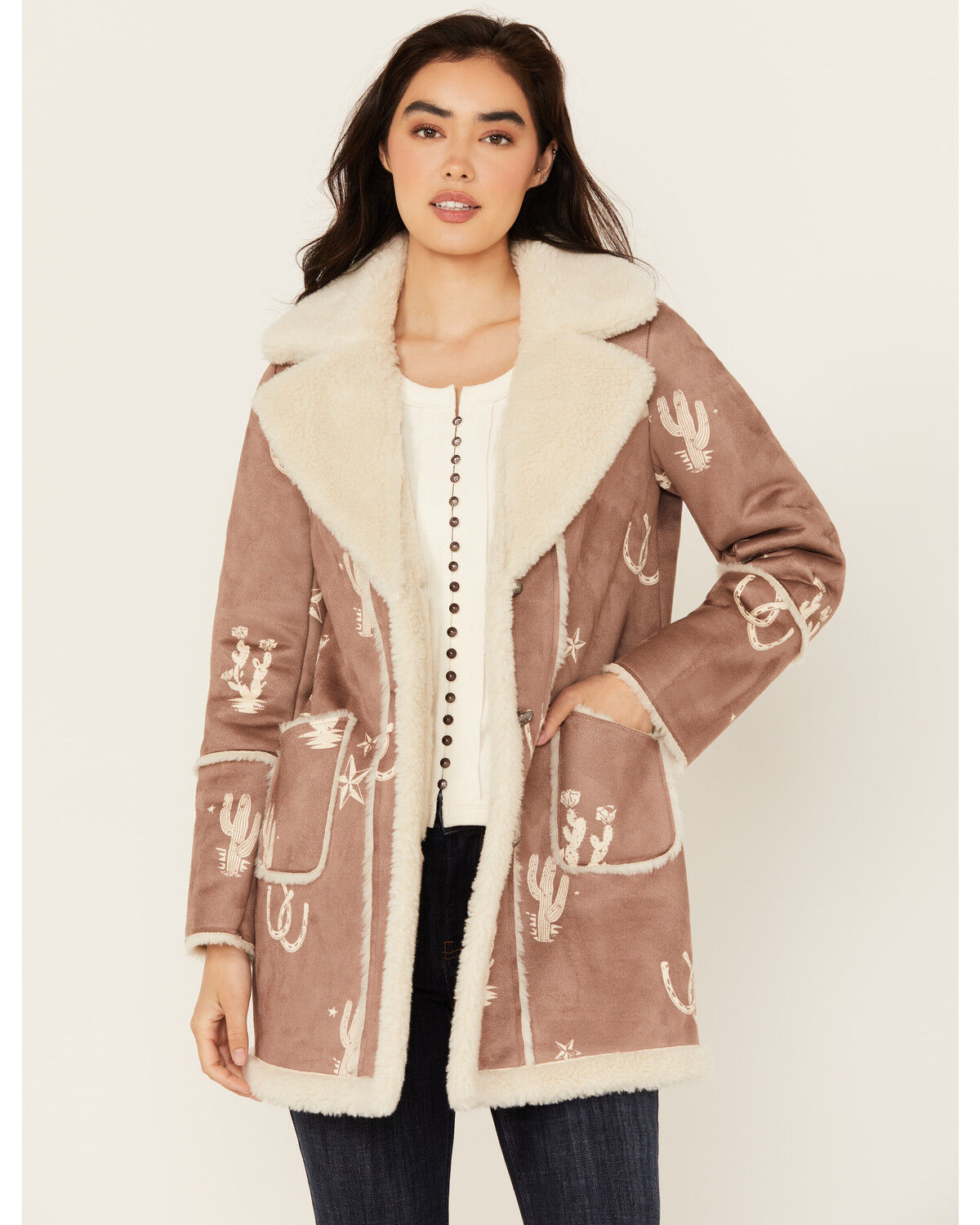 Idyllwind Women's Spicewood Faux Suede Coat