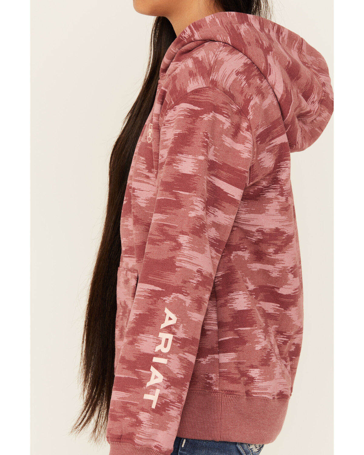 Ariat Girls' Printed Logo Hoodie