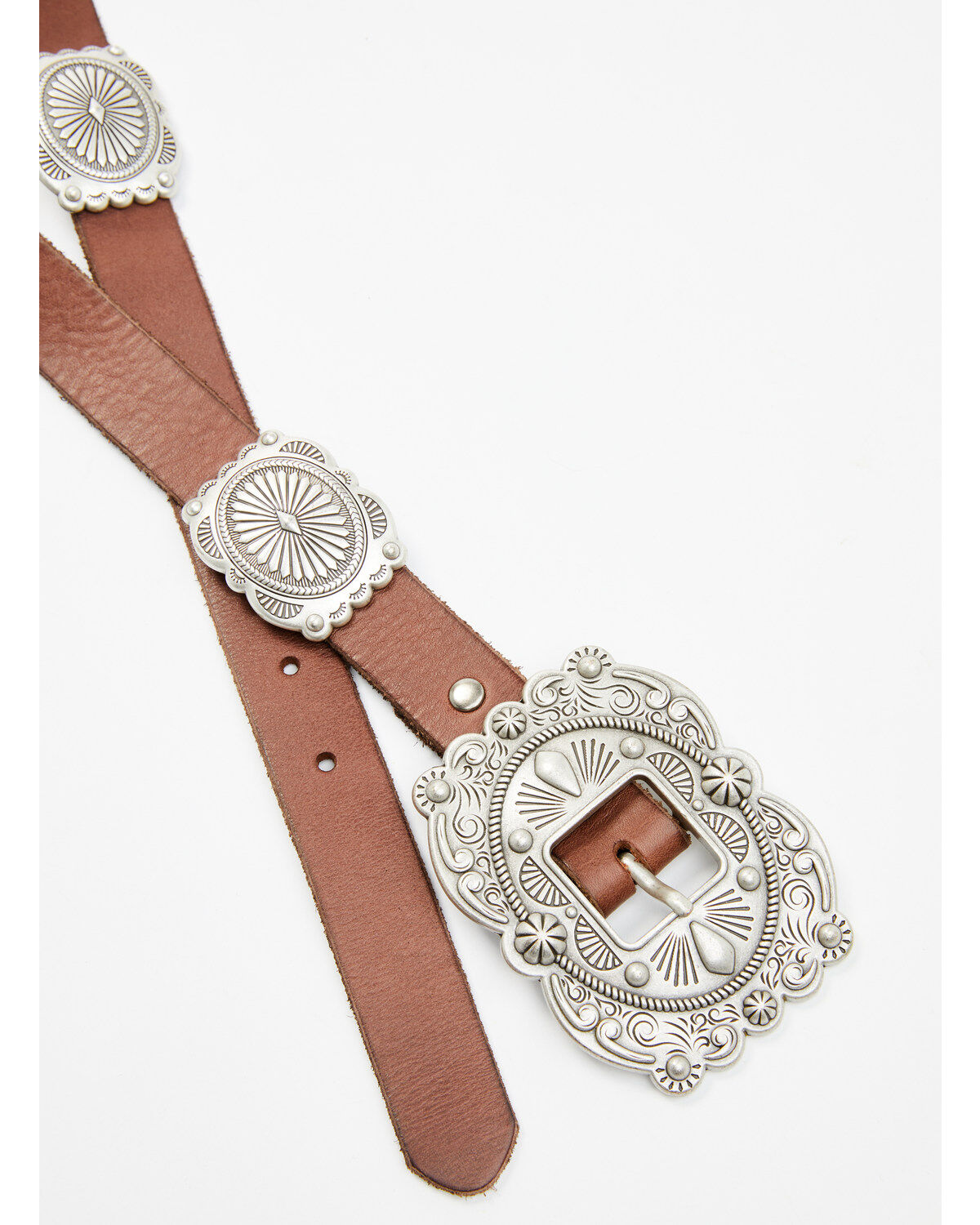 Shyanne Women's Sloane Concho Leather Belt