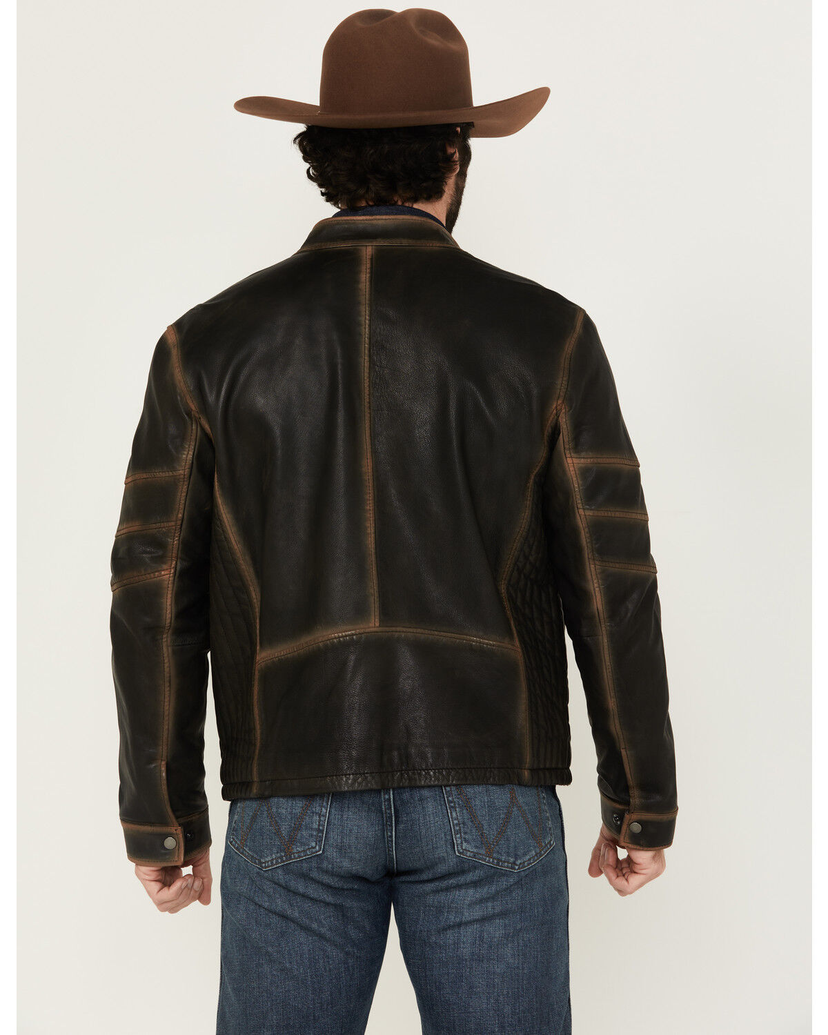 Scully Men's Leather Moto Jacket