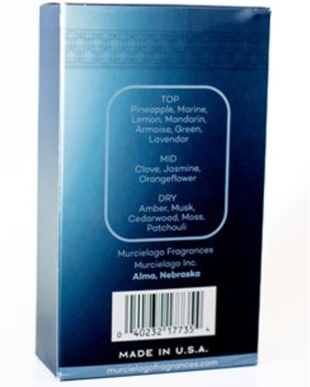 Men's Nashville Blue Cologne