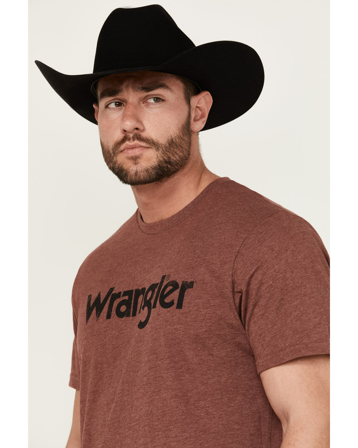 Wrangler Men's Basic Logo Short Sleeve Graphic Print T-Shirt