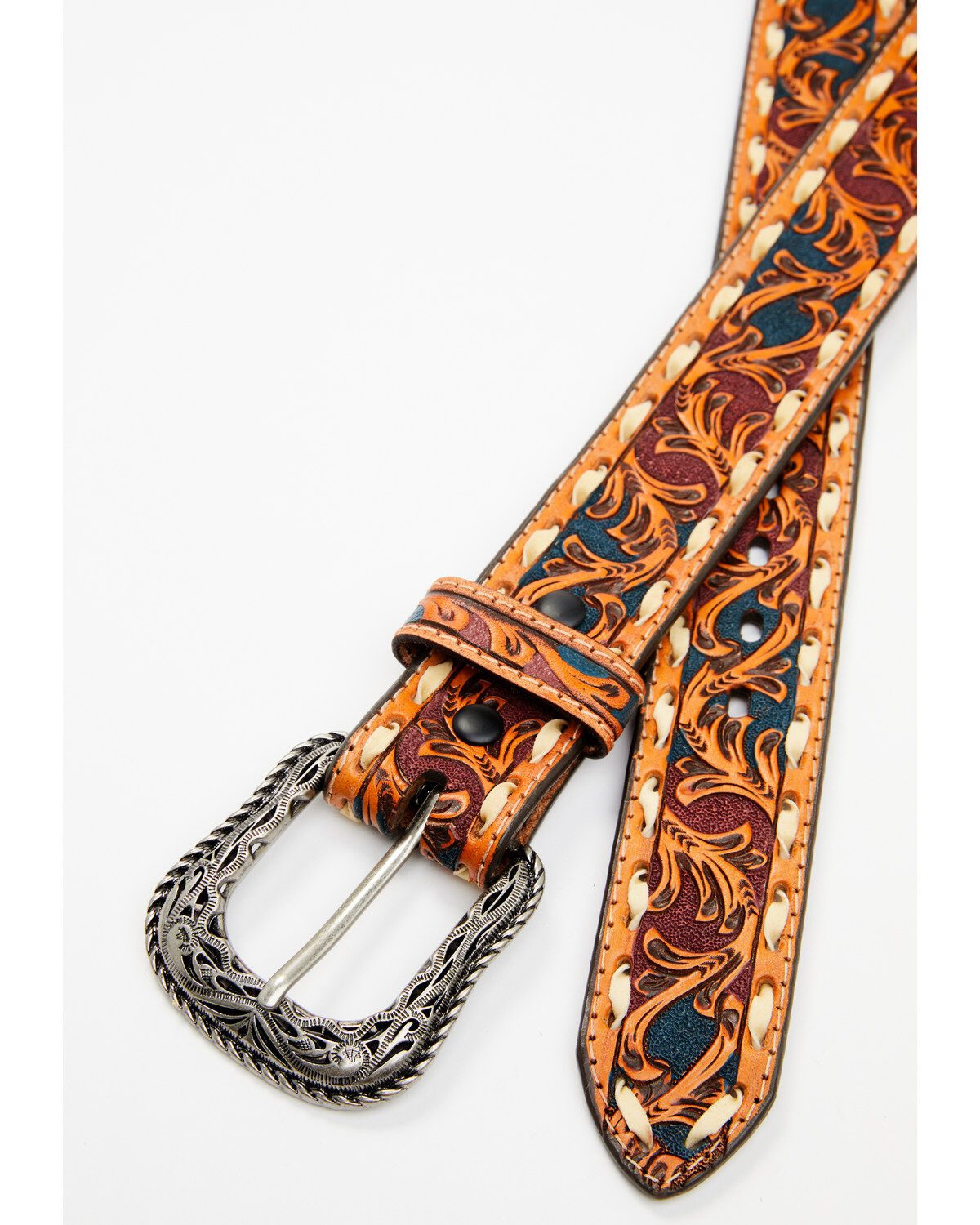 Roper Men's Americana Tooled Belt