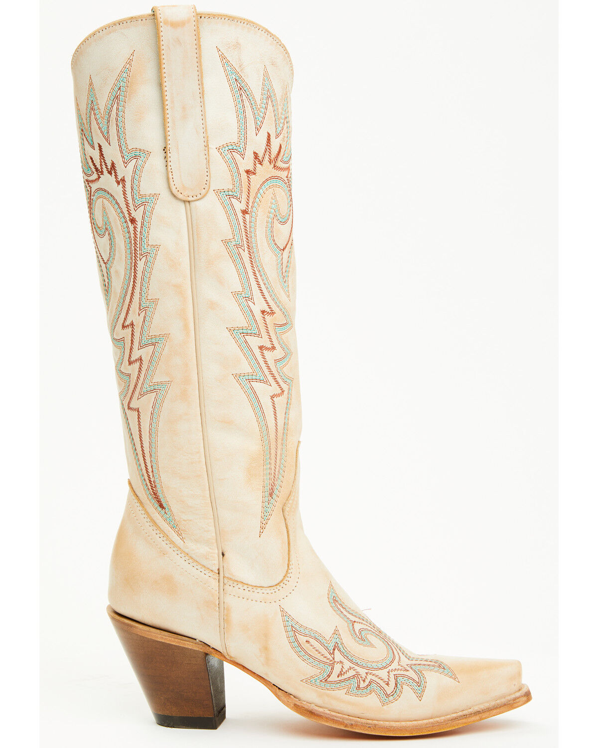 Corral Women's Embroidered Tall Western Boots - Snip Toe