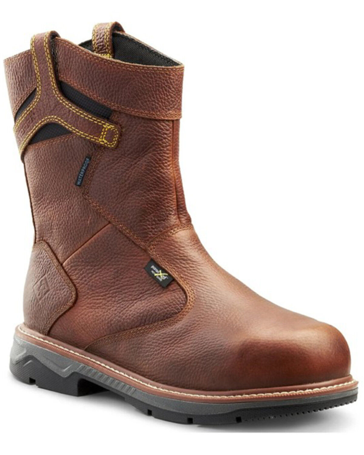 Kodiak Men's 8" Patton Wellington Metguard Waterproof Work Boots - Aluminum Toe