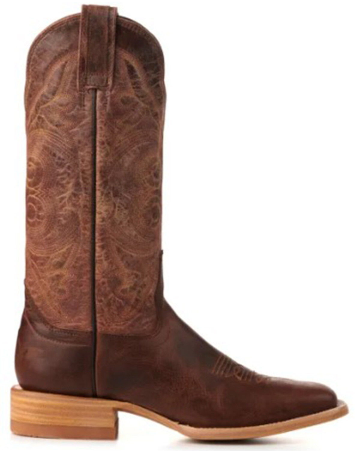 Hondo Boots Men's Cowhide Western Boots - Broad Square Toe