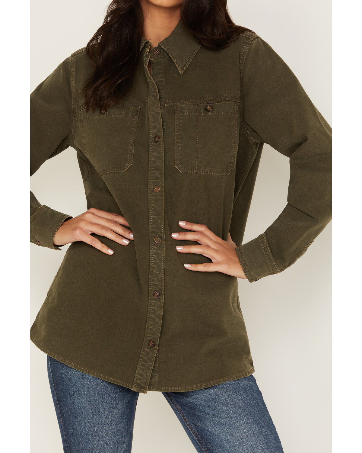 Cleo + Wolf Women's Oversized Shacket