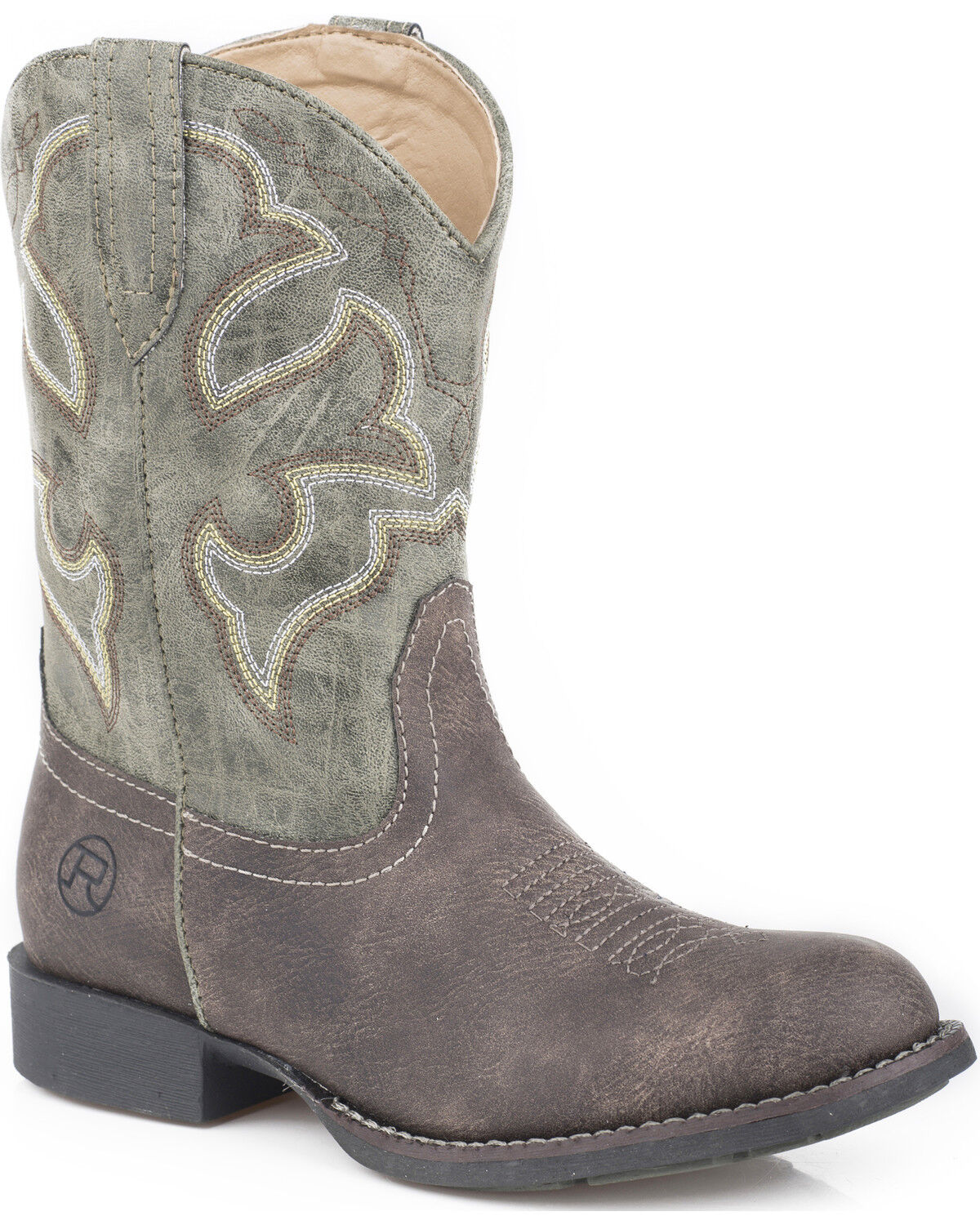 Roper Boys' Classic Western Boots - Round Toe