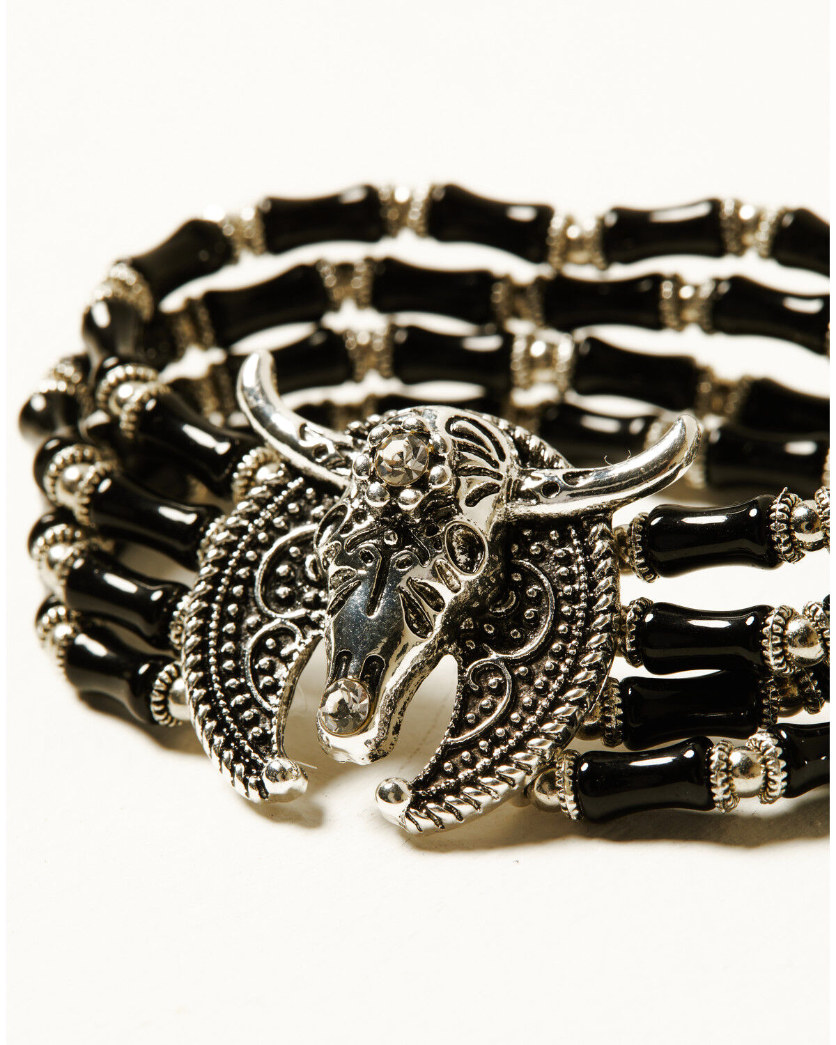 Shyanne Women's Multi-Layered Steerhead Bracelet