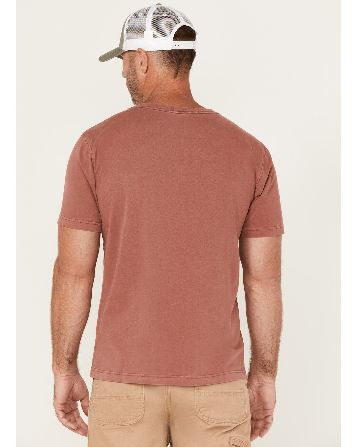 Carhartt Men's Relaxed Fit Midweight Short Sleeve Garment Dyed Pocket T-Shirt