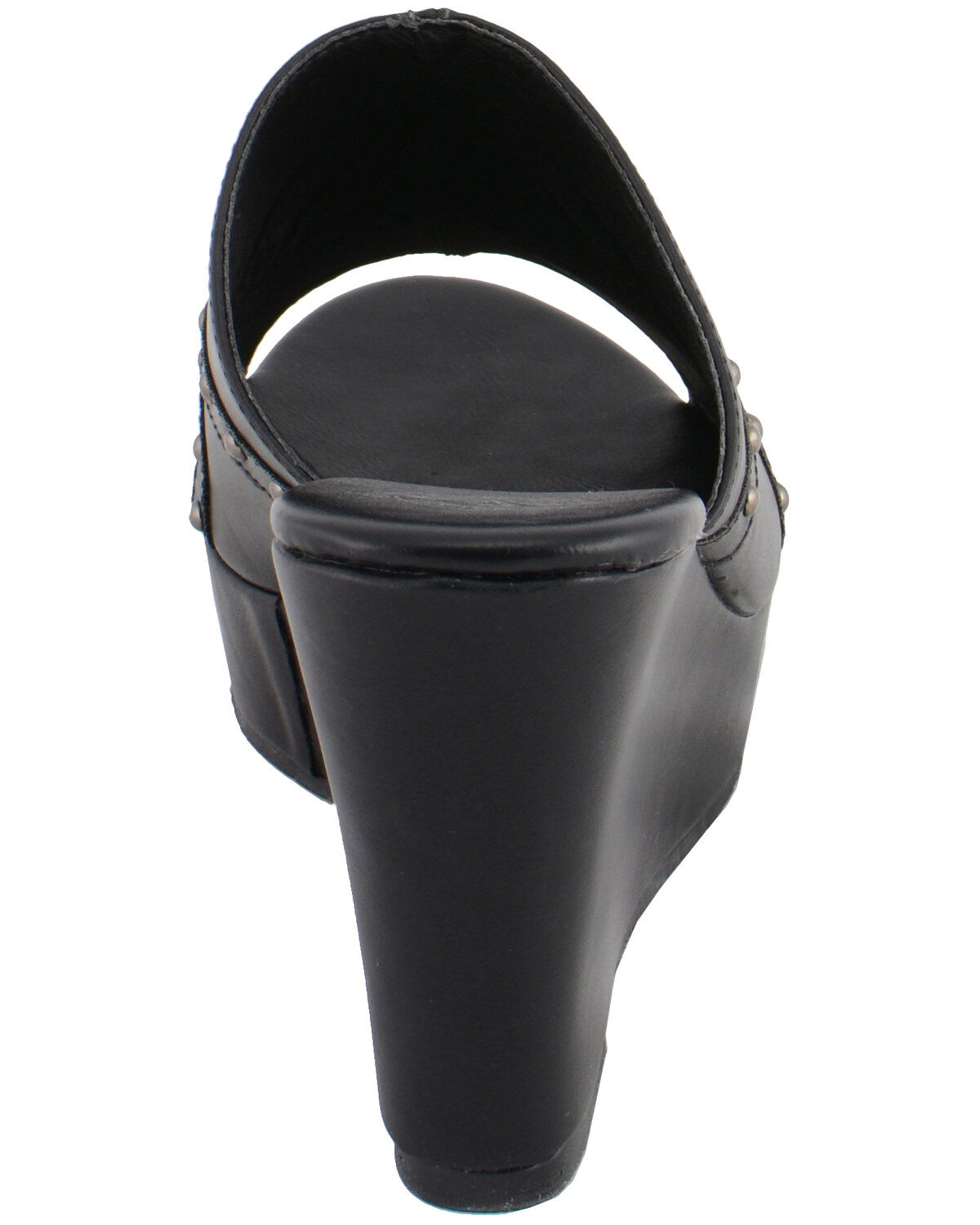 Milwaukee Leather Women's Crossover Open Toe Wedge Sandals