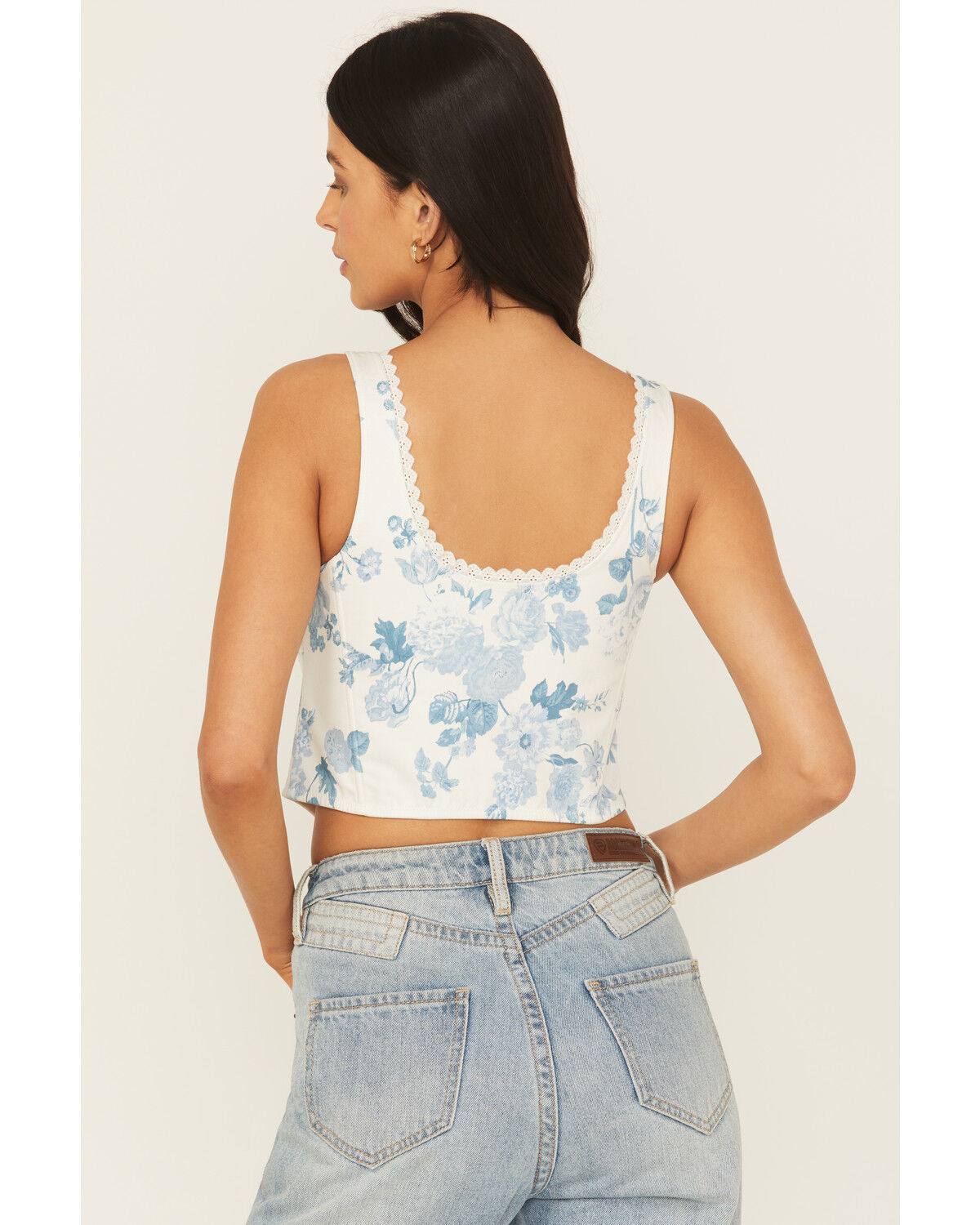 Shyanne Women's Floral Corset Top