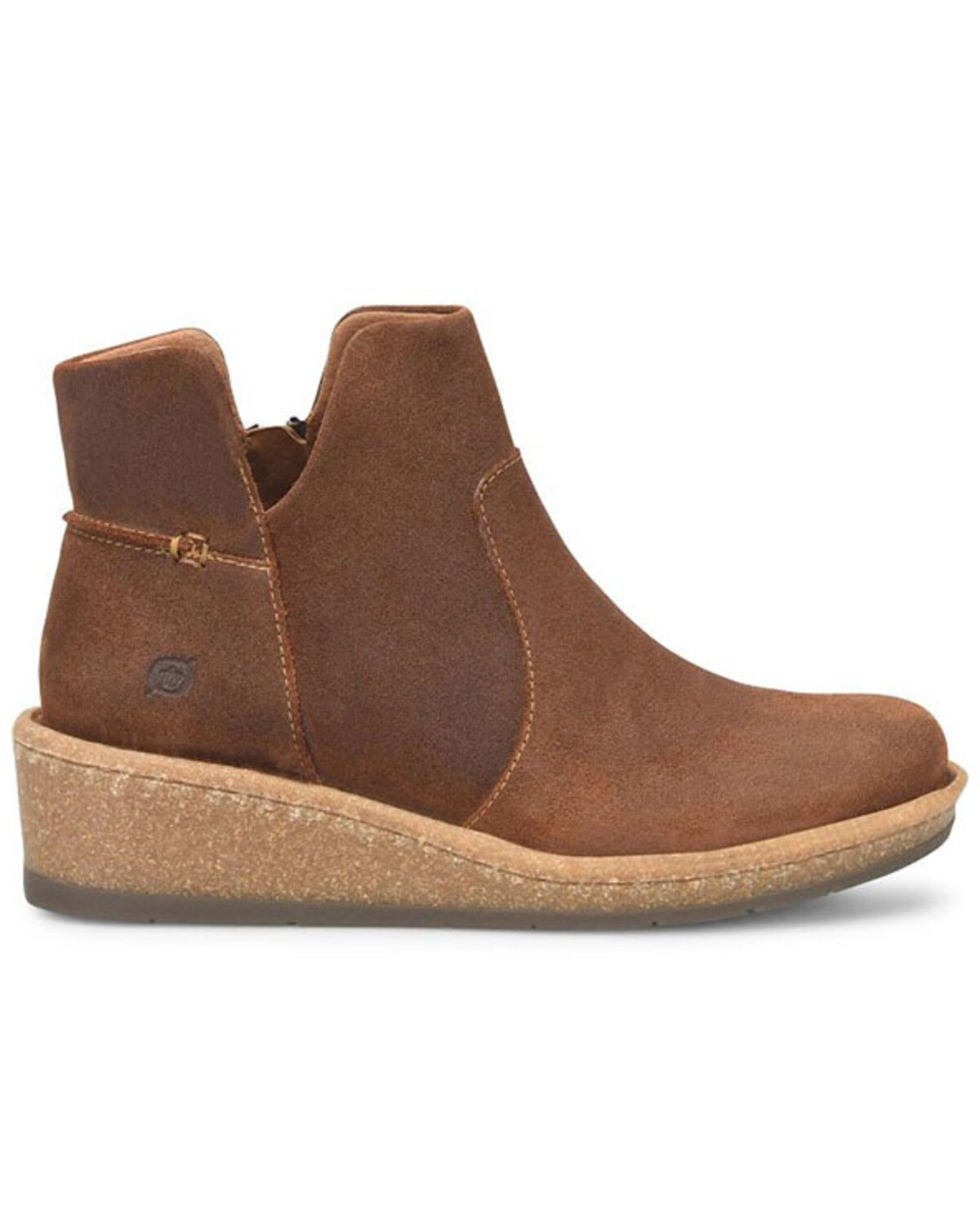 Born Women's Viv Wedge Booties - Round Toe