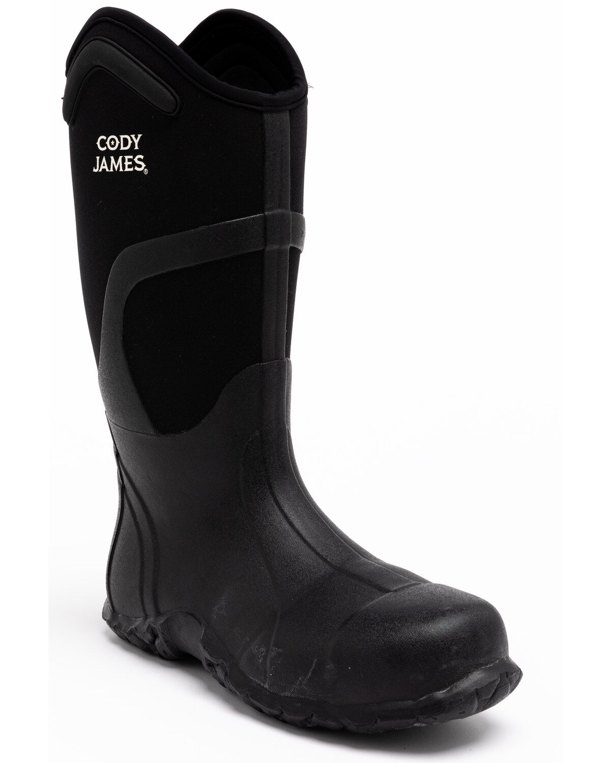 Cody James Men's Rubber Waterproof Work Boots - Composite Toe