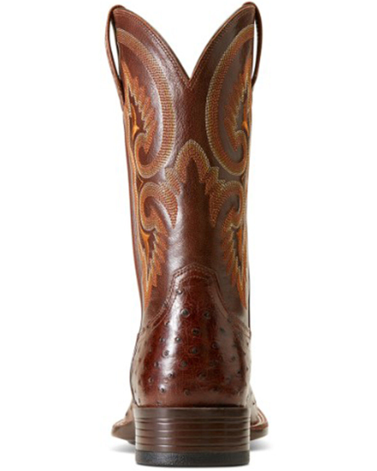 Ariat Men's Barley Ultra Exotic Full Quill Ostrich Western Boots - Broad Square Toe