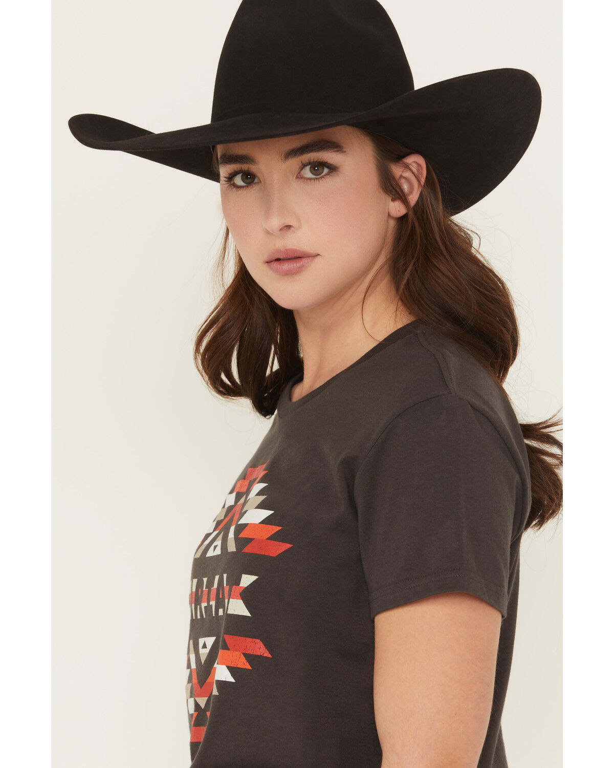 Ariat Women's Southwestern Logo Short Sleeve Tee