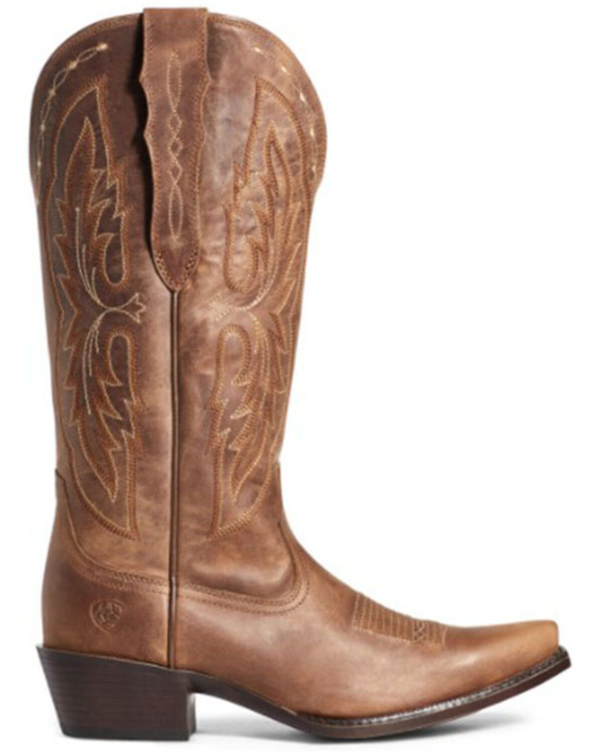 Ariat Women's Heritage Bantamweight Elastic Calf Western Boots - Snip Toe