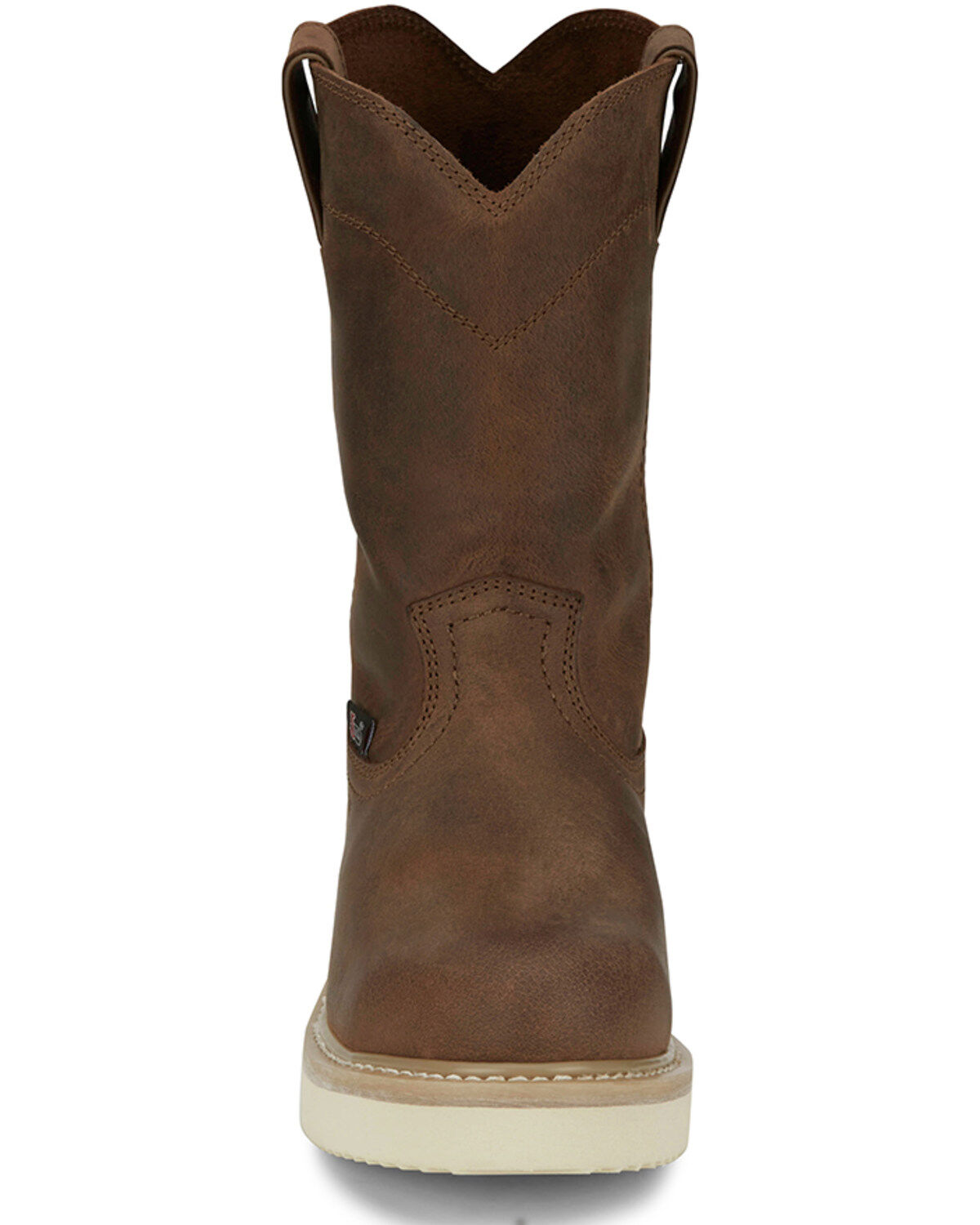 Justin Men's Pull-On Work Boots - Steel Toe