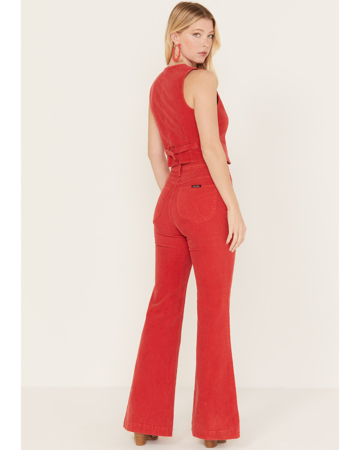 Rolla's Women's East Coast High Rise Corduroy Flare Pants