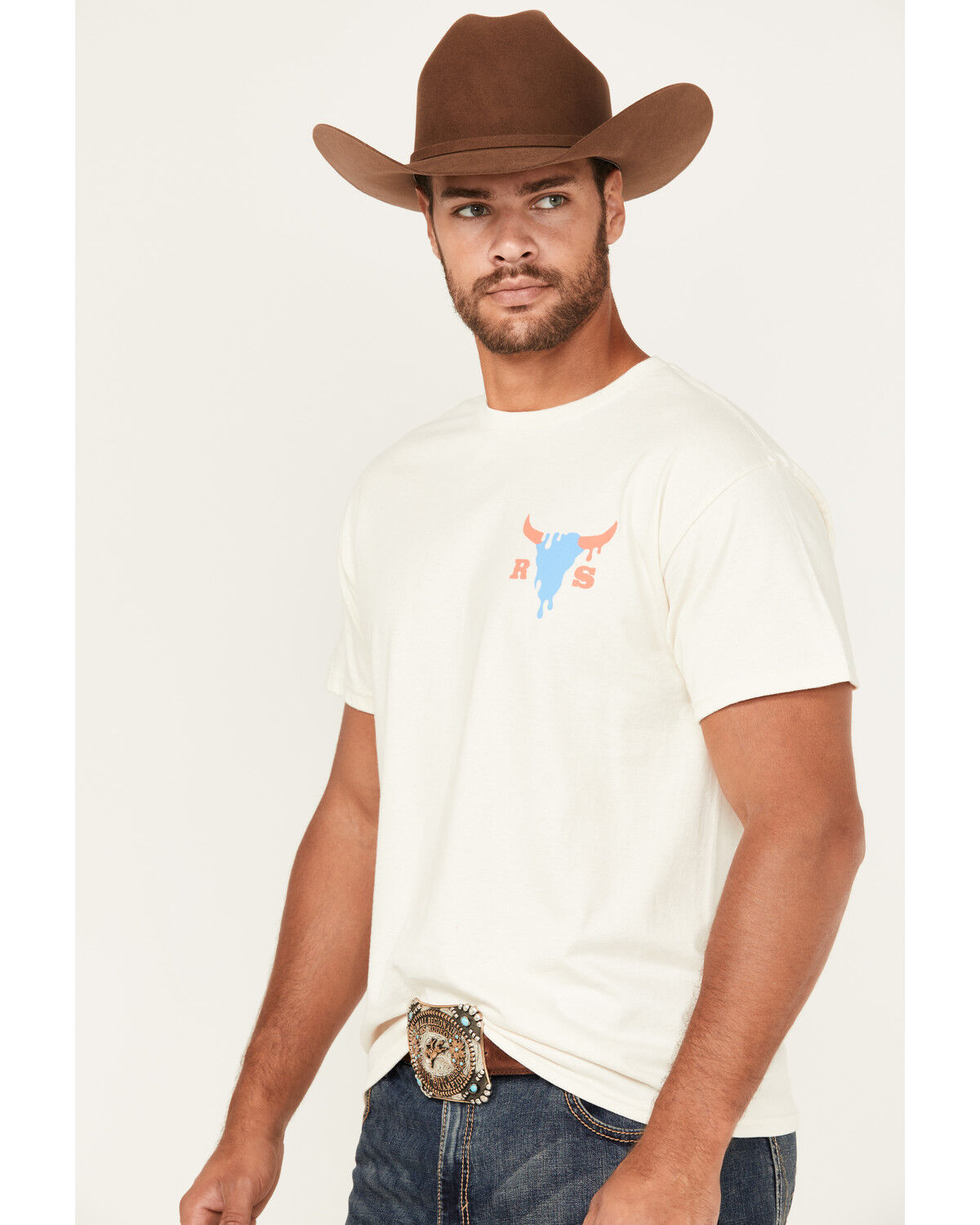 Riot Society Men's Boot Barn Exclusive Cowgirl Archway Short Sleeve Graphic T-Shirt