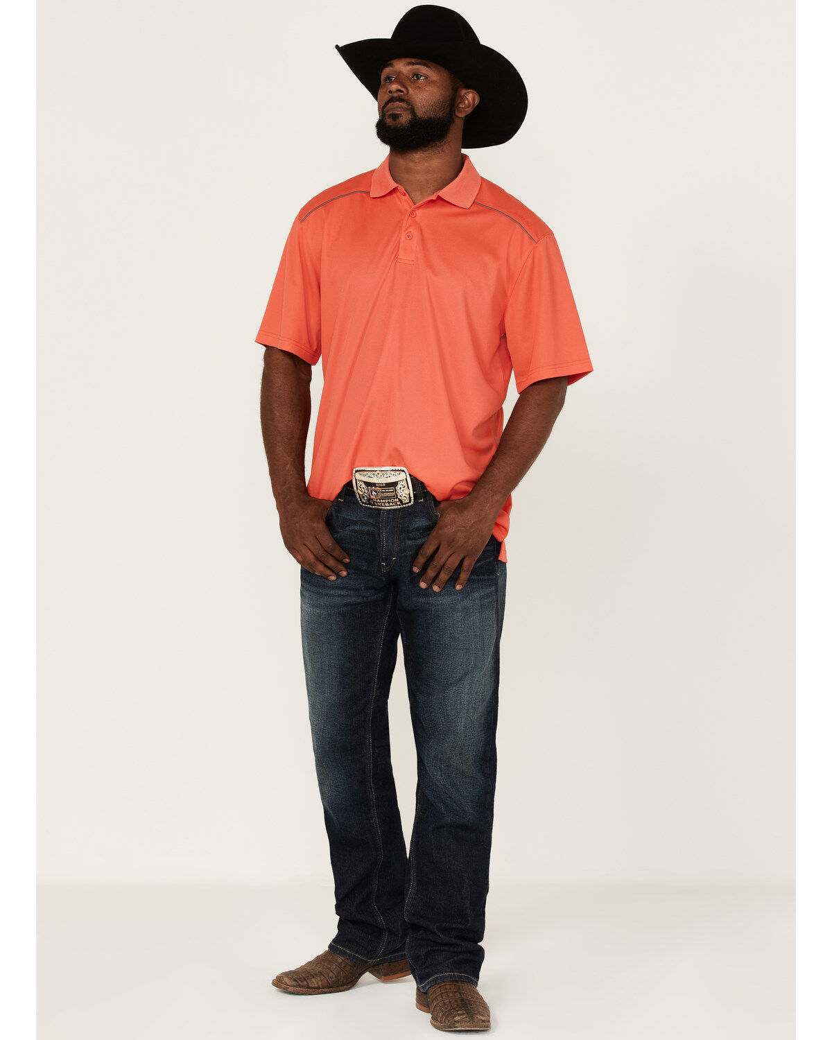 Ariat Men's Tek 2.0 Hibiscus Polo Shirt
