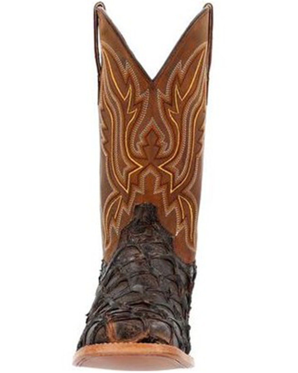Durango Men's Exotic Pirarucu Skin Western Boots - Broad Square Toe