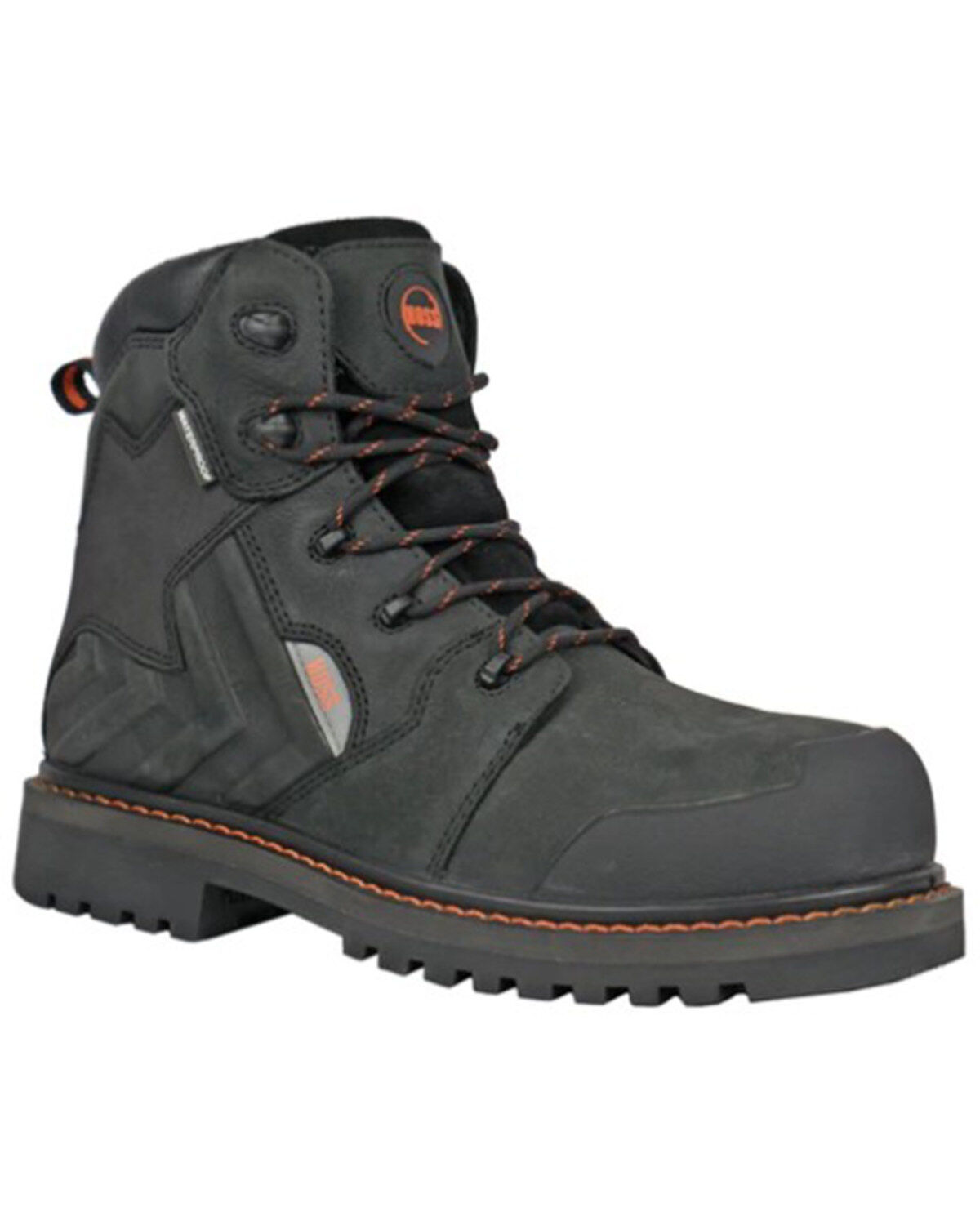 Hoss Men's Bronc 6" Lace-Up Waterproof Work Boots - Composite Toe