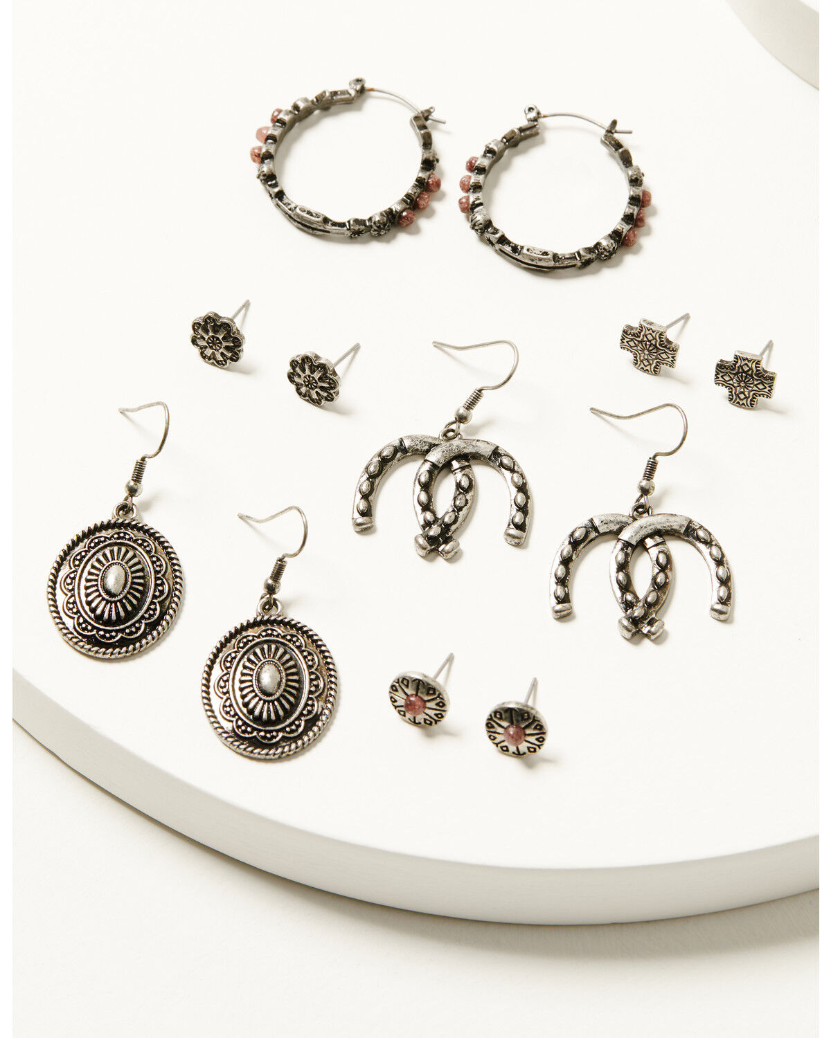 Shyanne Women's Strawberry Skies Earring Set - 6 Piece