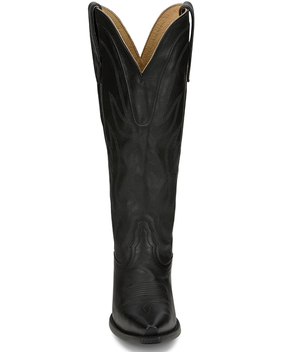 Tony Lama Women's Derby Jess Tall Western Boots - Snip Toe