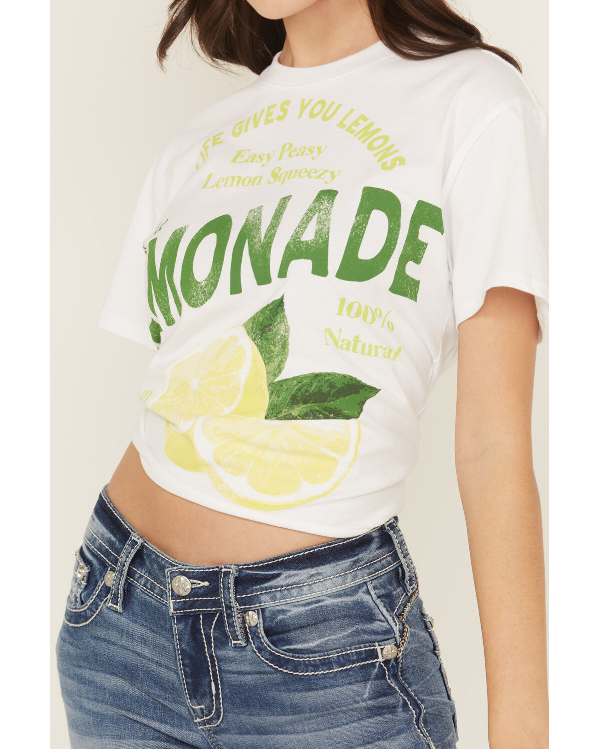 Blended Women's Lemon Short Sleeve Graphic Tee