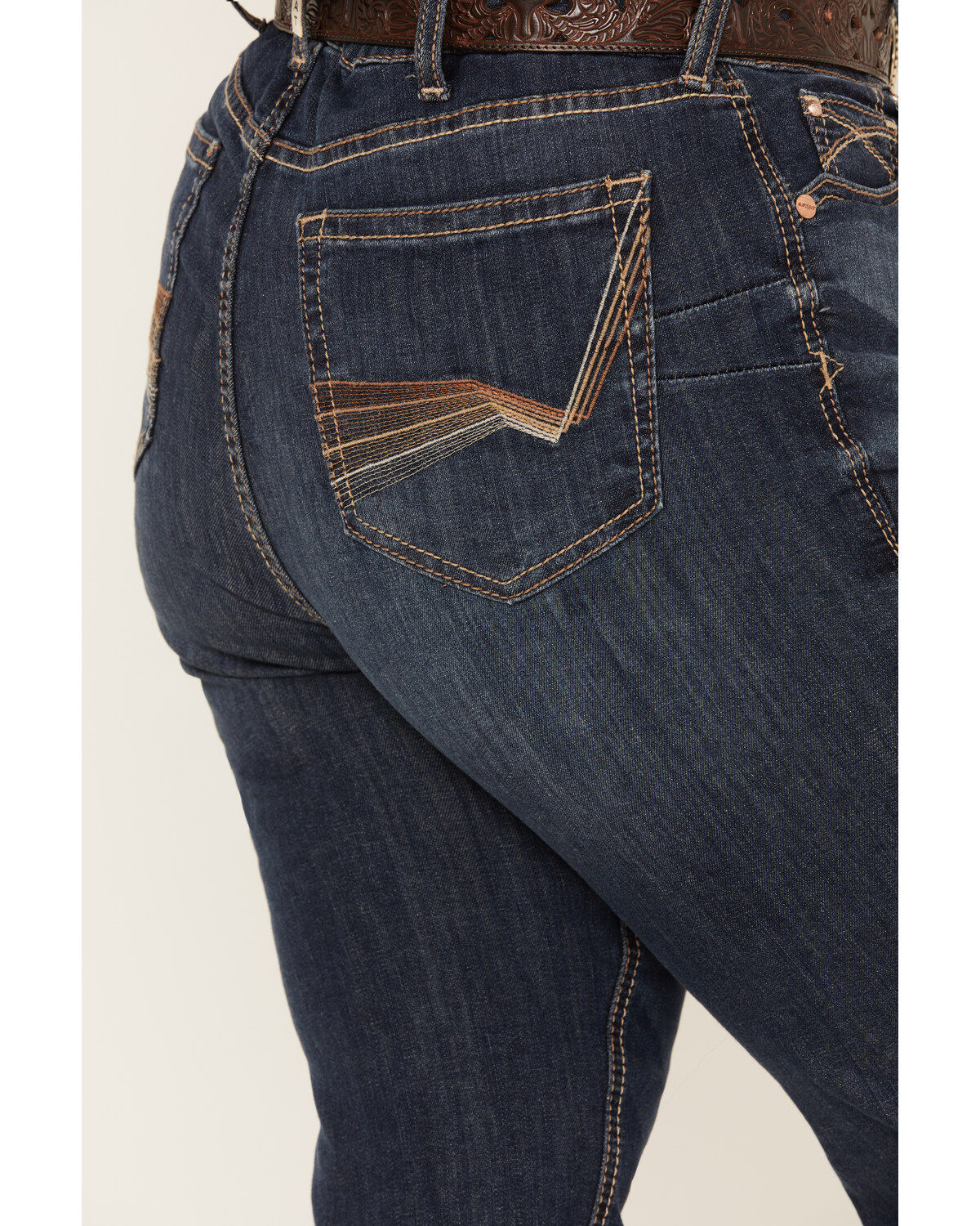 Ariat Women's R.E.A.L. Perfect Rise Analise Stackable Straight Leg Jeans - Plus