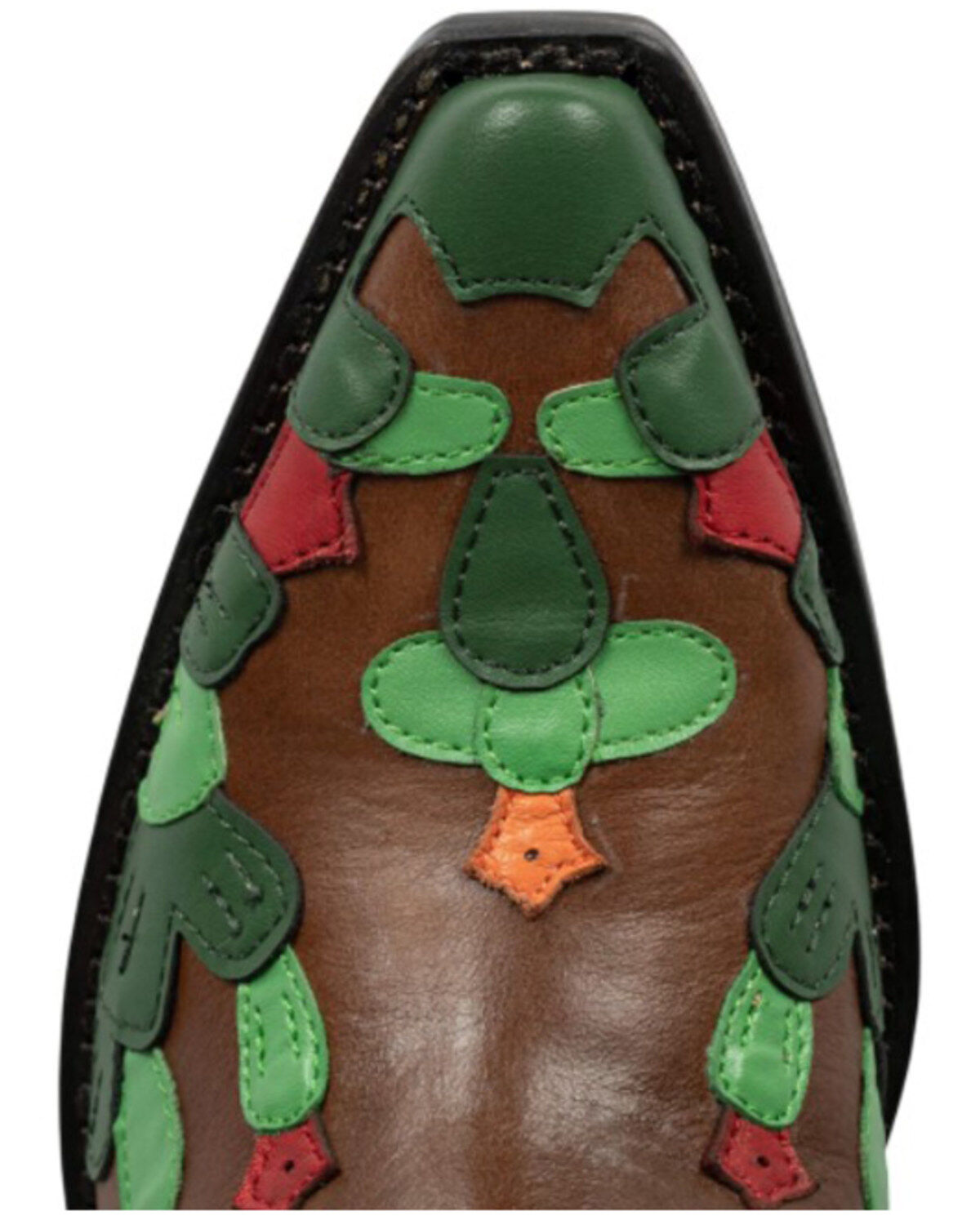 Jeffrey Campbell Women's Desierto Desertscape Inlay Western Boot - Snip Toe