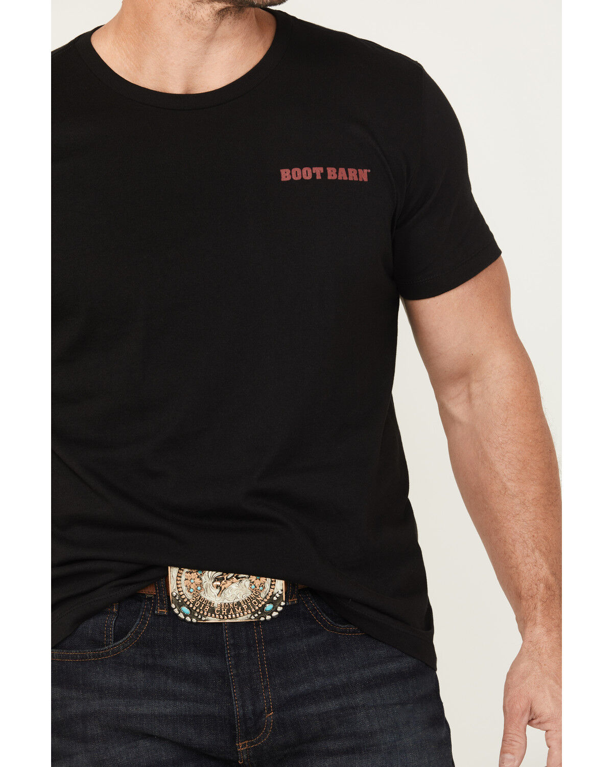 Boot Barn Men's Logo Short Sleeve Graphic T-Shirt