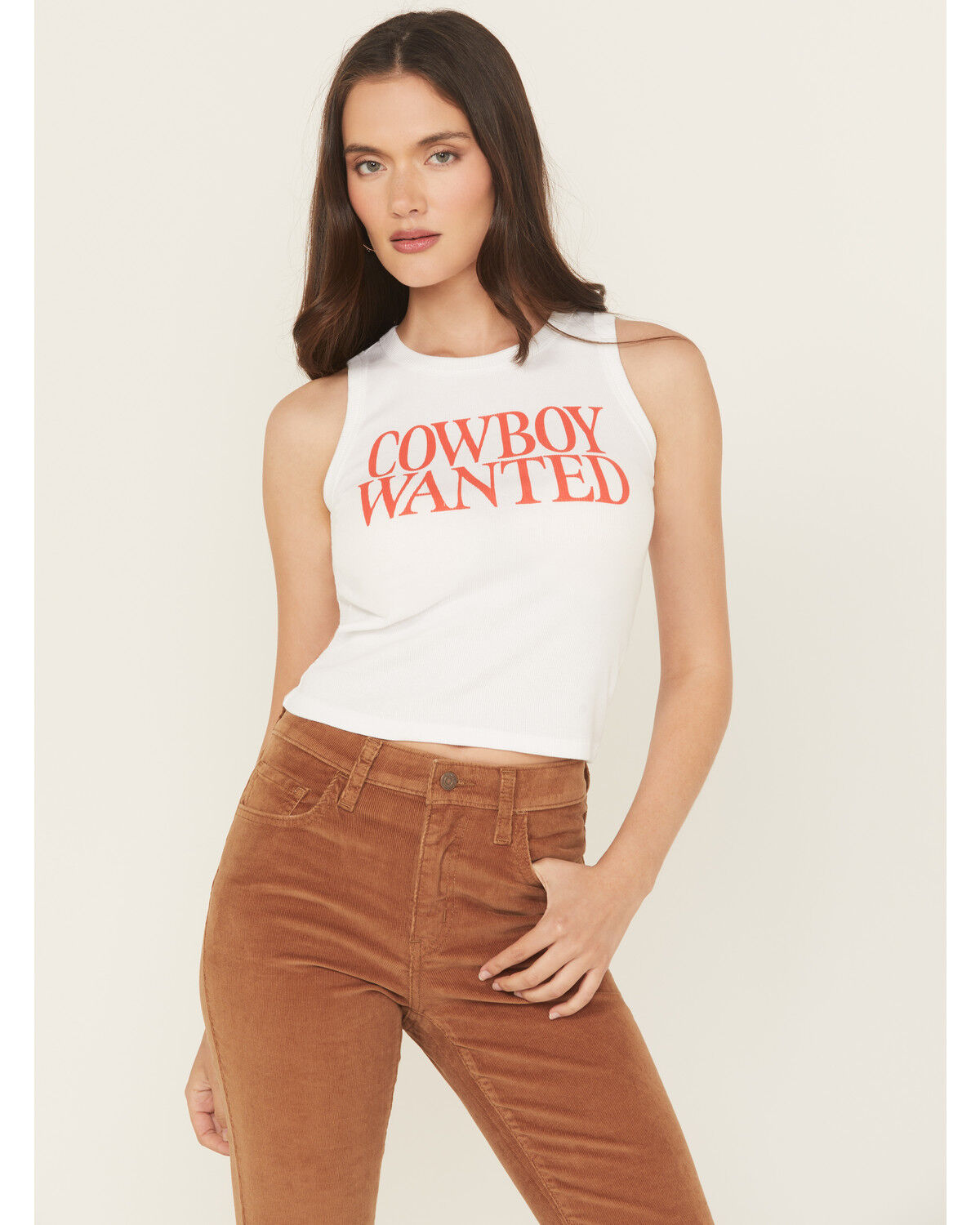 Girl Dangerous Women's Cowboy Wanted Graphic Tank Top