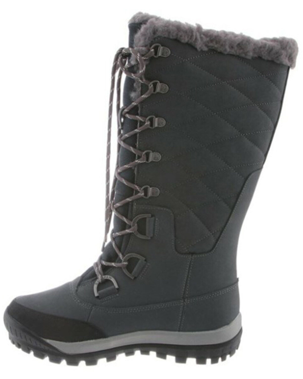 Bearpaw Women's Isabella 12" Waterproof Lace-Up Boots - Round Toe