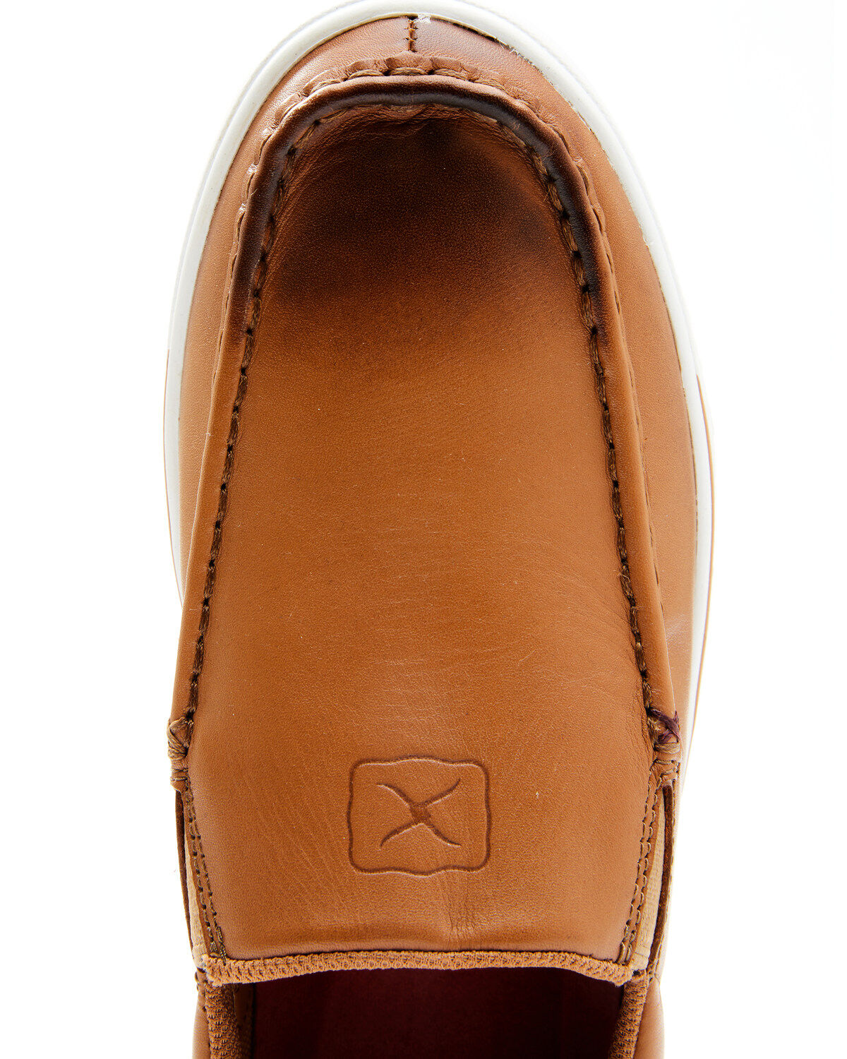 Twisted X Men's Brown Slip-On Casual Sneakers - Moc Toe