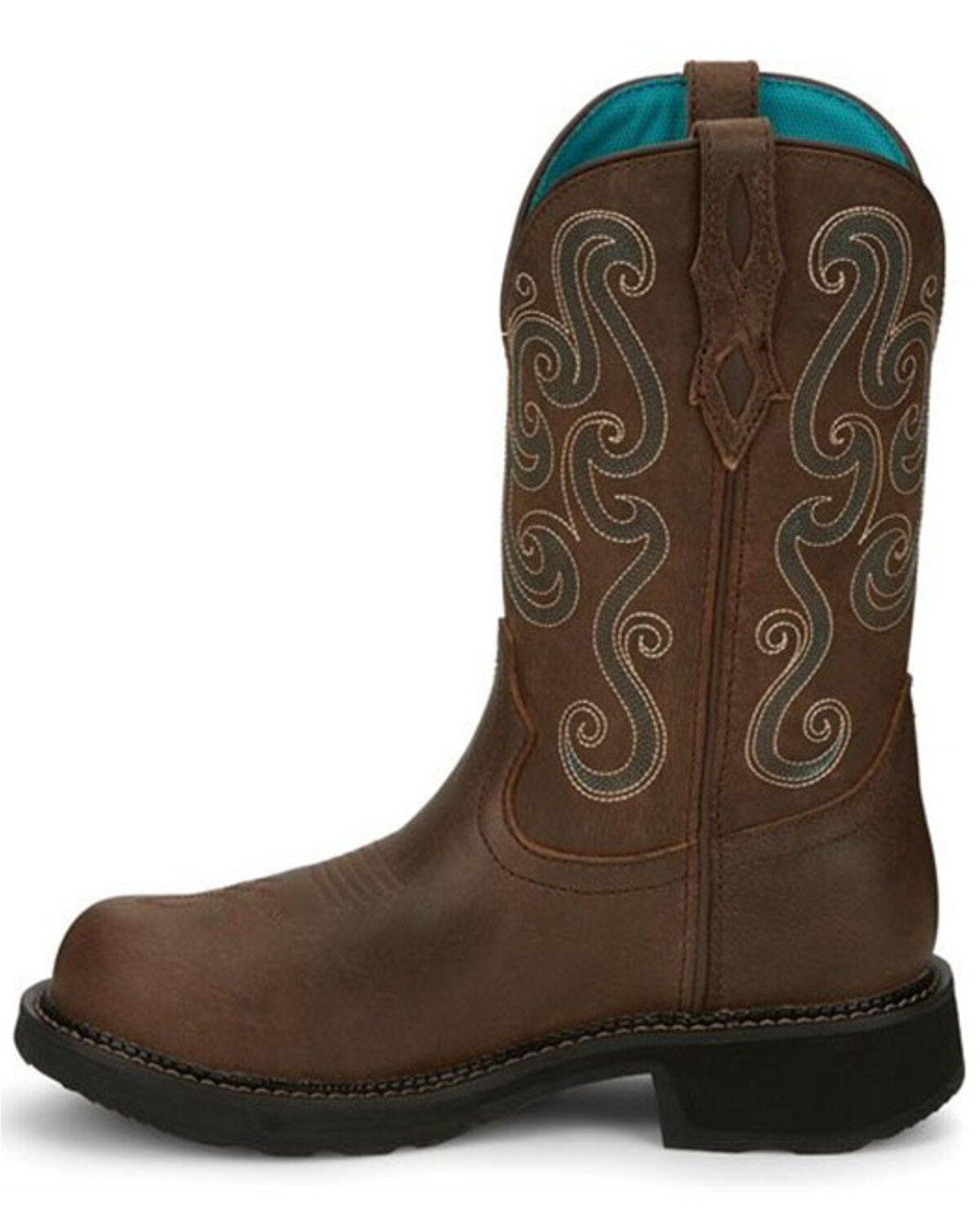 Justin Women's Tasha Waterproof Western Work Boots - Steel Toe