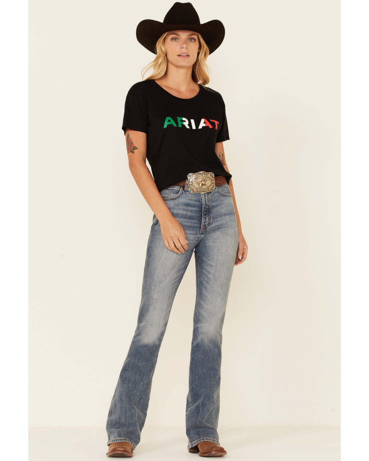 Ariat Women's Viva Mexico Logo Graphic Tee