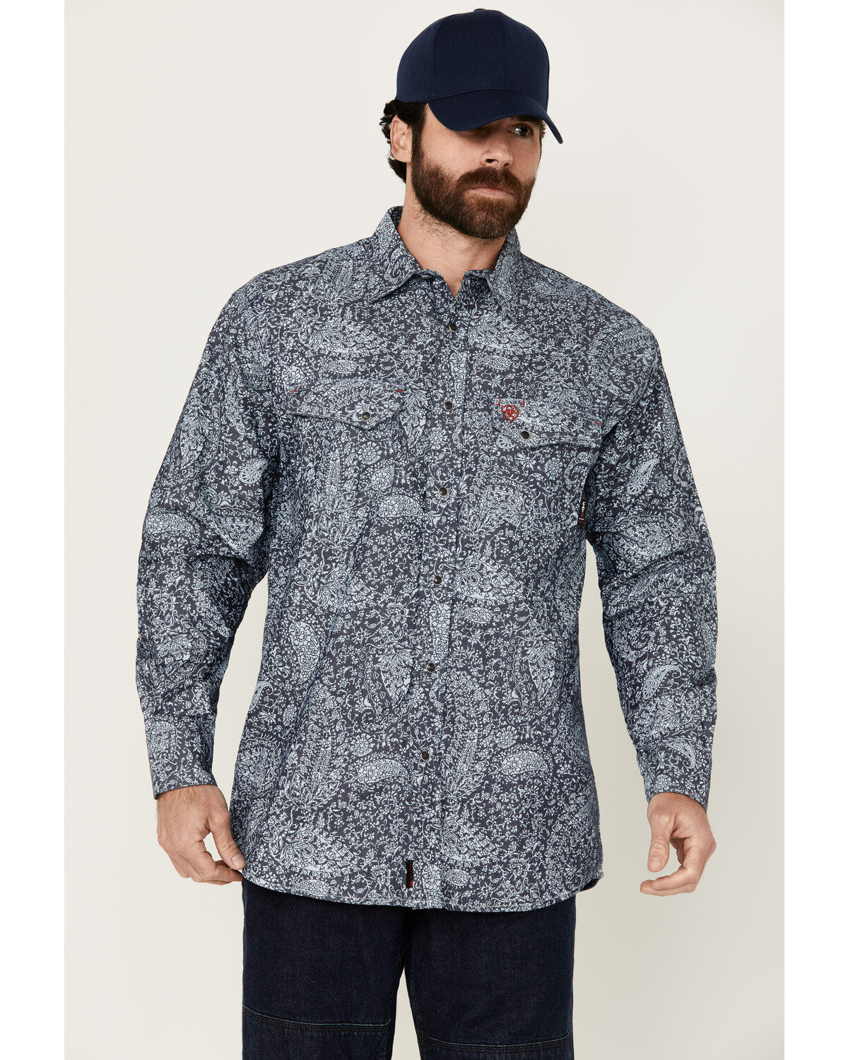 Ariat Men's FR Pacific Long Sleeve Snap Work Shirt