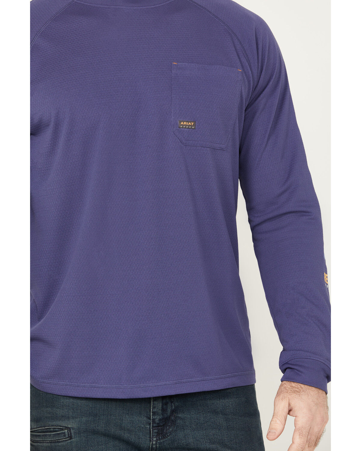 Ariat Men's Rebar Heat Fighter Long Sleeve Work Shirt - Big