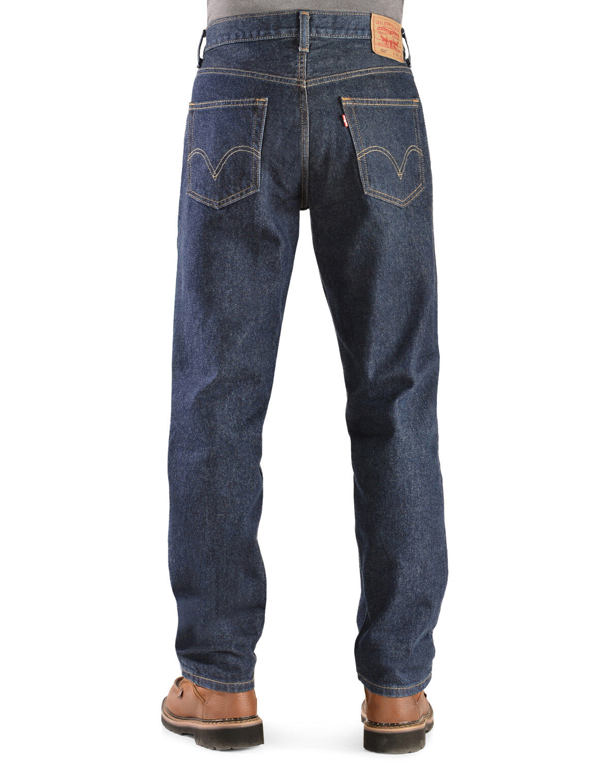 Levi's Men's 550 Prewashed Relaxed Tapered Leg Jeans