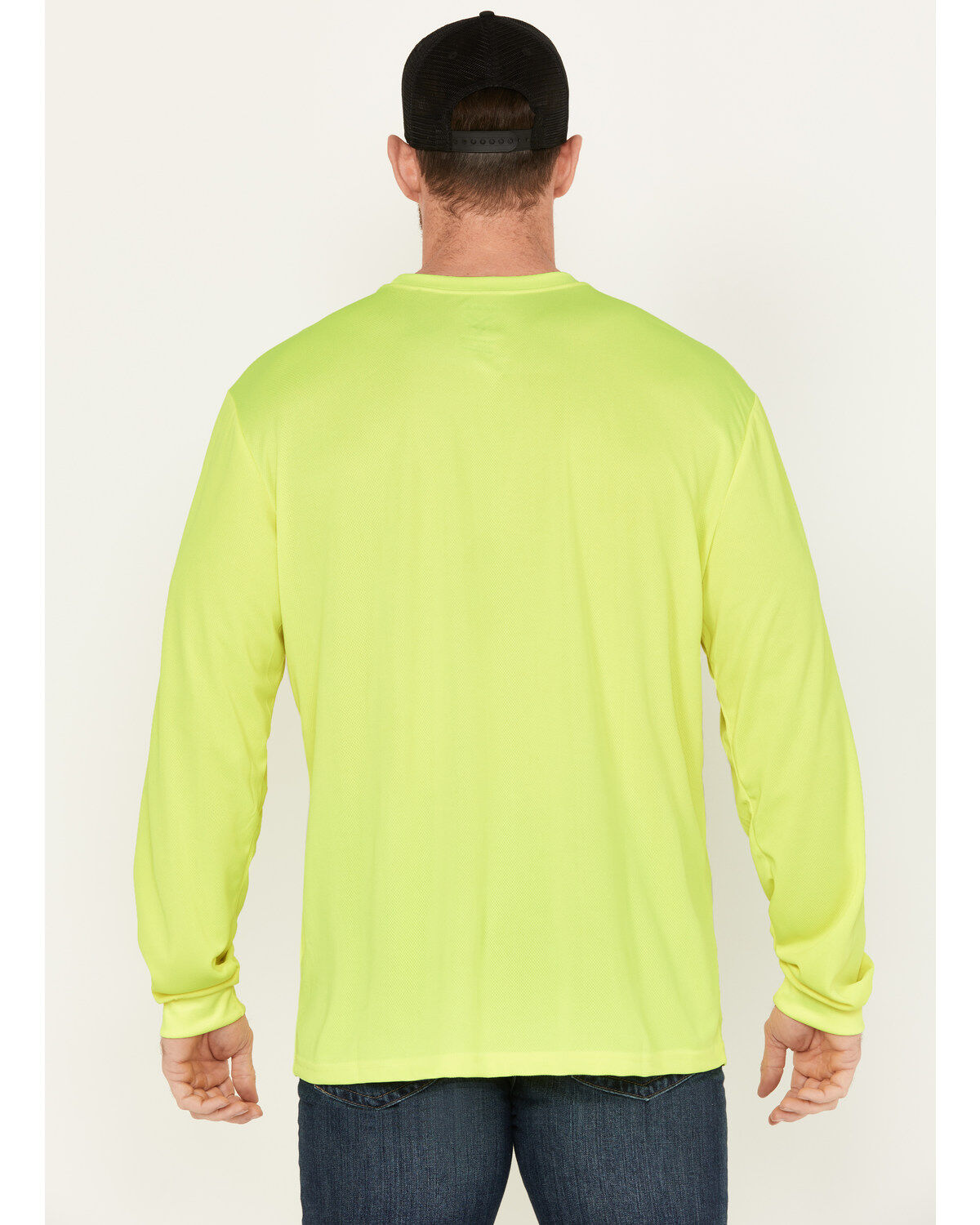 Hawx Men's High-Visibility Long Sleeve Work Shirt