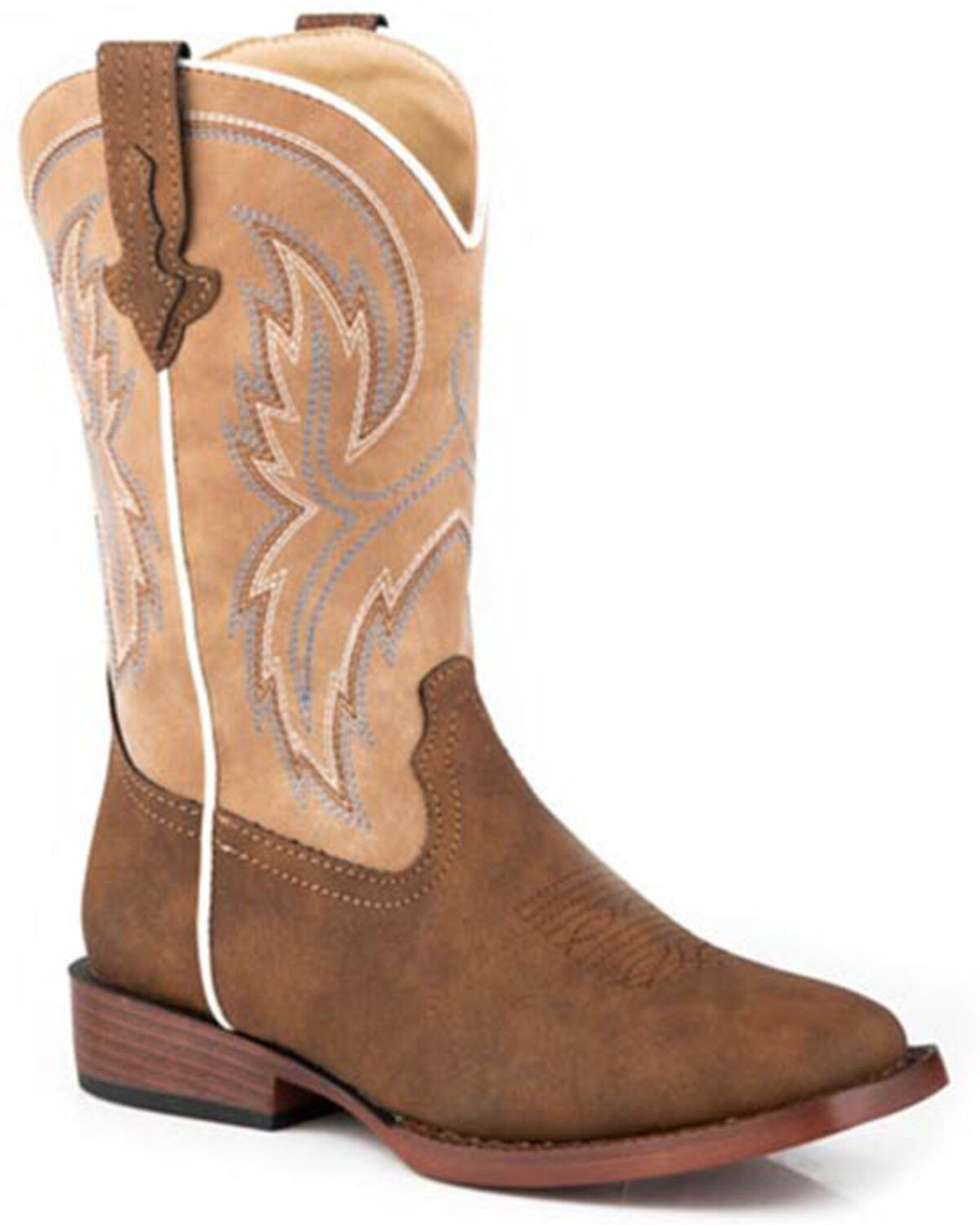 Roper Boys' Eastwood Western Boots - Broad Square Toe