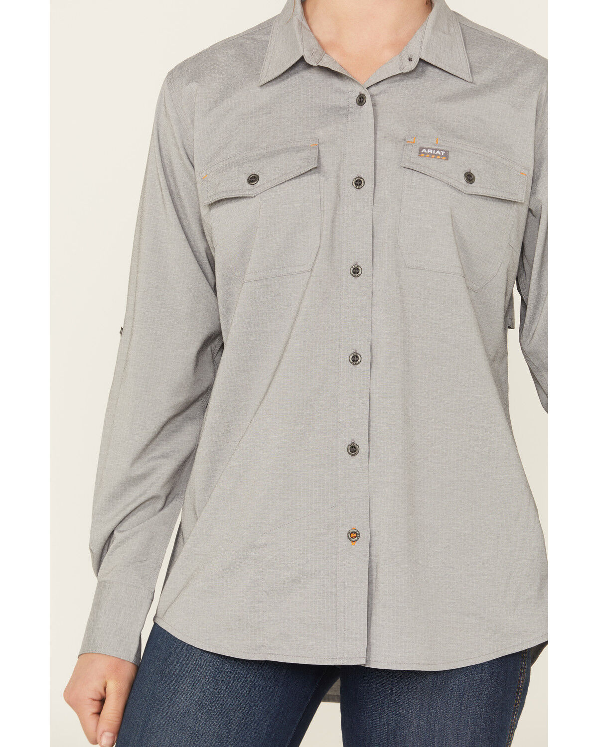 Ariat Women's Rebar Made Tough VentTEK Long Sleeve Work Shirt