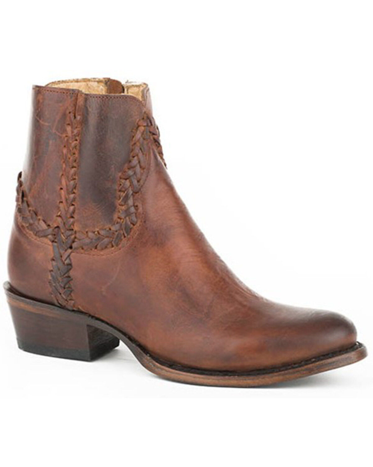 Stetson Women's Pixie Western Booties - Round Toe