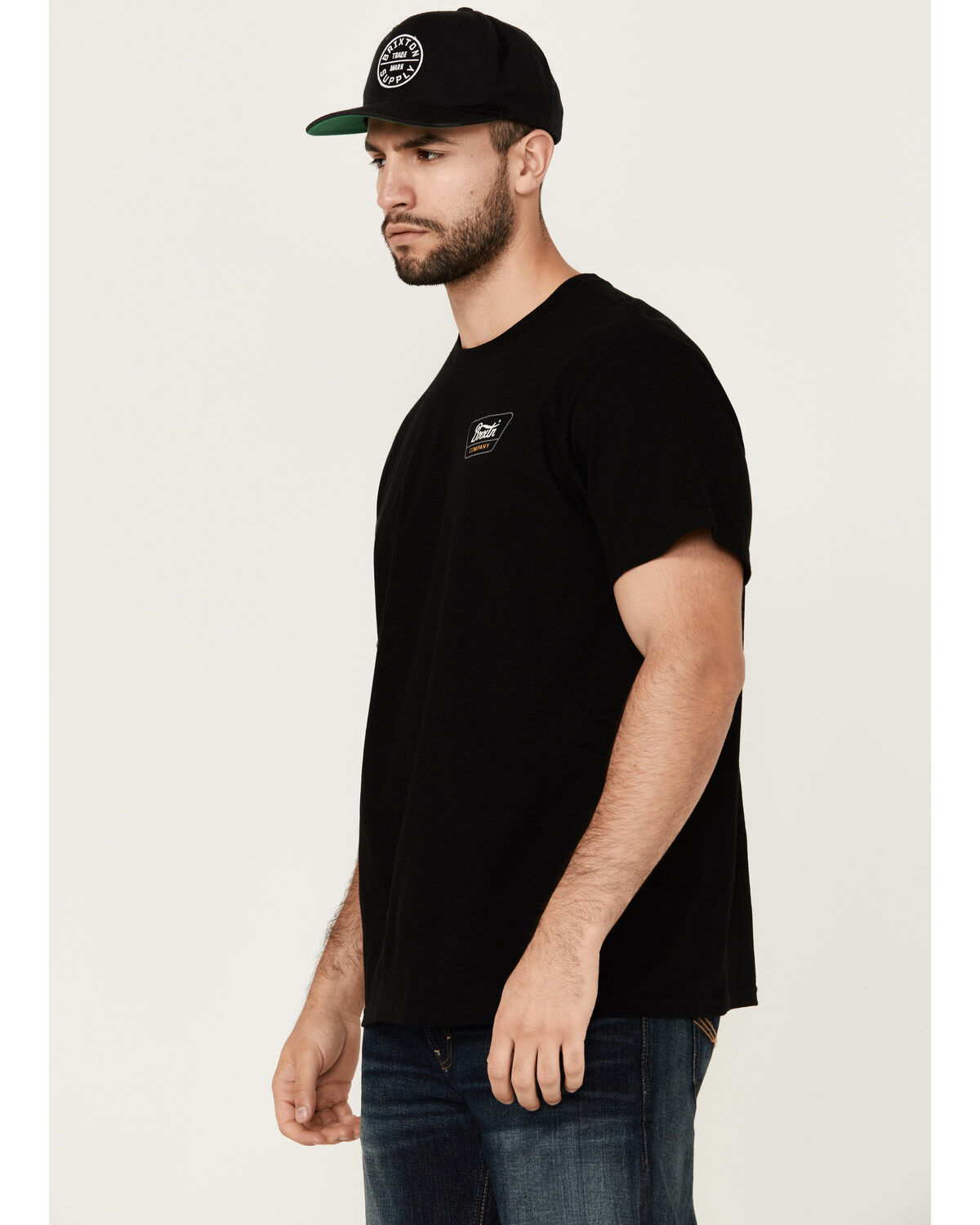 Brixton Men's Linwood Logo Short Sleeve Graphic T-Shirt