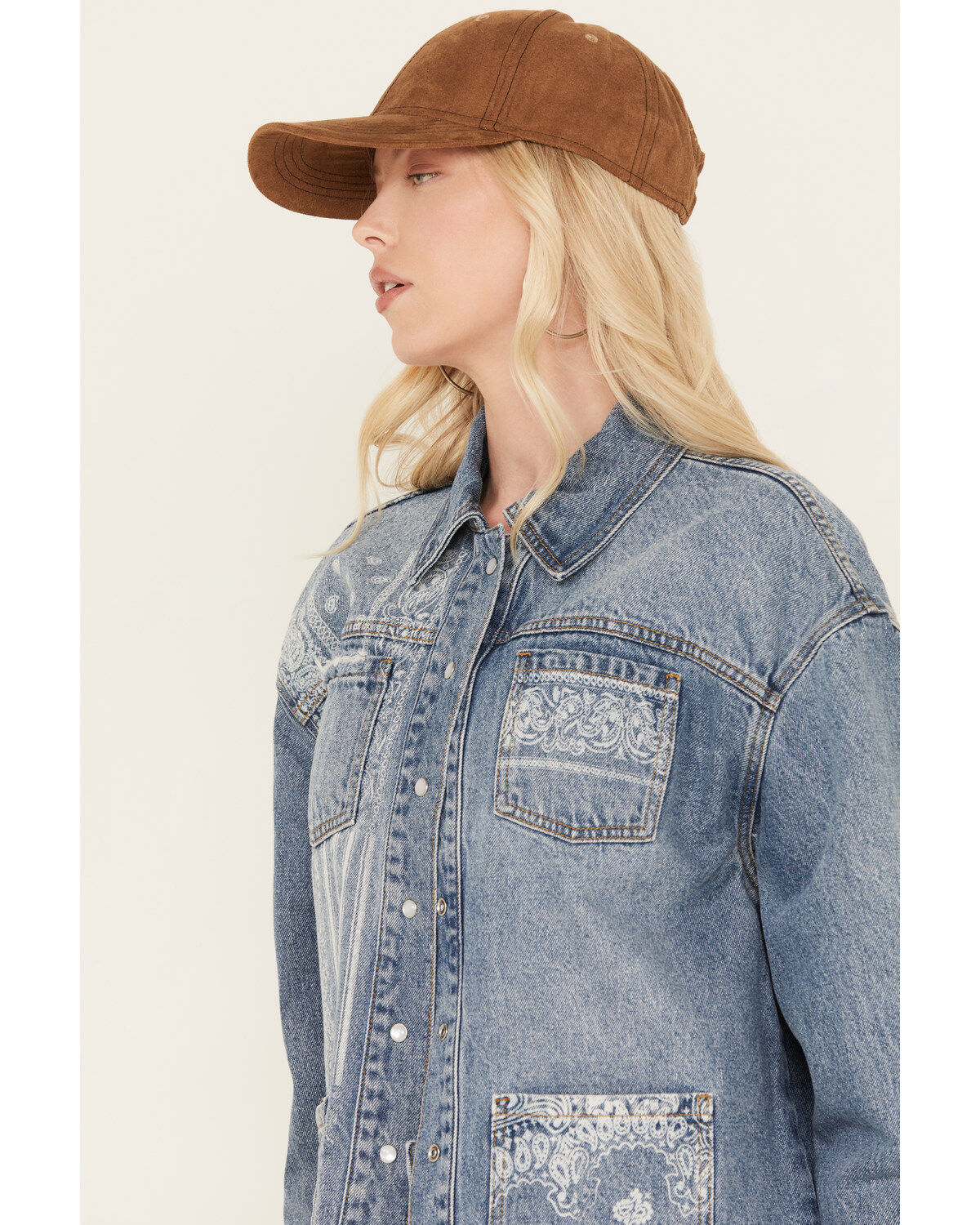 Cleo + Wolf Women's Astoria Denim Shacket