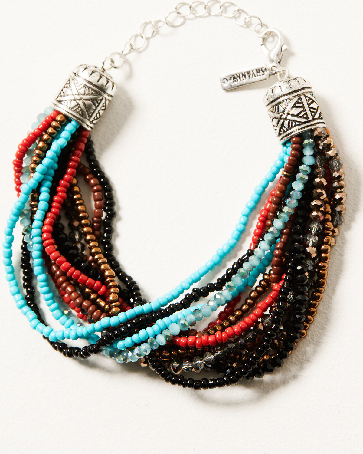Shyanne Women's Silver Dakota Multi-Beaded Bracelet