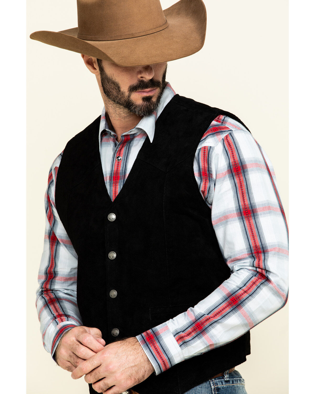 Cody James Men's Angus Suede Vest