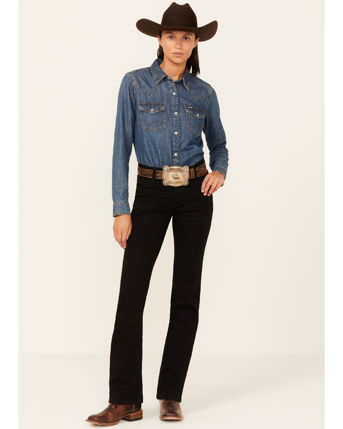 Wrangler Women's Willow Mid Rise Bootcut Ultimate Riding Jeans